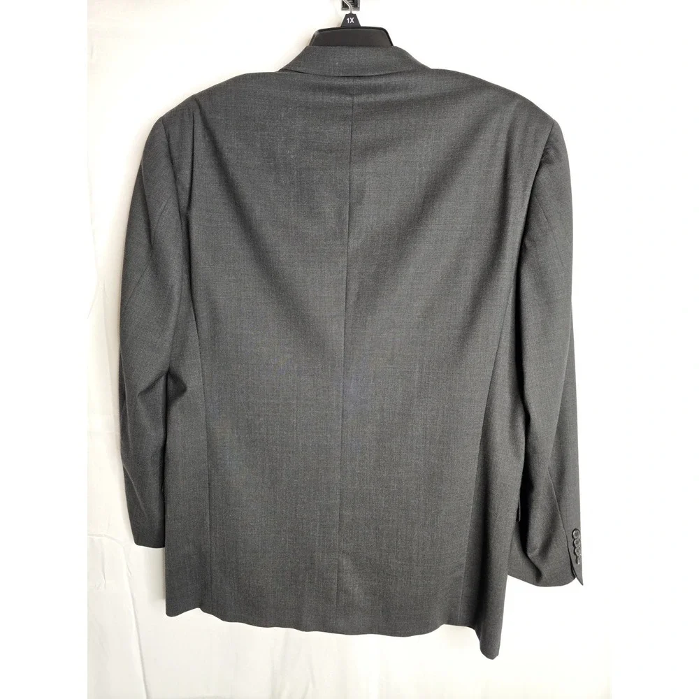 Brooks Brothers Brooksease Men's Blazer Size 40 Regular 3 Button‎ Black Wool